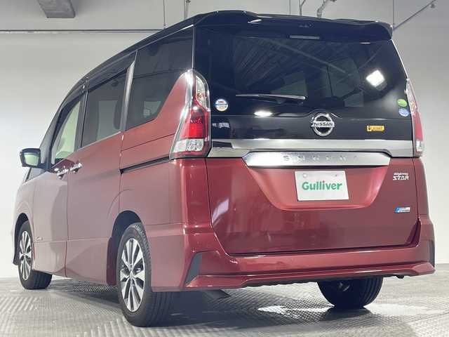 日産 セレナ ハイウェイスター Vセレクション 神奈川県 2017(平29)年 7.1万km マルーンレッド 2トーン 純正9型SDナビゲーション【MM517D-L】/フルセグ　CD DVD　AM FM Bluetooth　USB　MUSICSTOCKER　SD　CD DVD【Blu-ray】/ハンズフリー両側電動スライドドア【サンシェード】/セーフティパックA/アラウンドビューモニター/踏み間違い防止アシスト/インテリジェントパーキングアシスト/進入禁止標識検知/ふらつき警報/フロントバックソナー/ヒーター付きドアミラー/エマージェンシーブレーキ/LDW車線逸脱警報/クルーズコントロール/アイドリングストップ/革巻きステアリング/ビルトインETC/社外前後ドライブレコーダー/プッシュスターター/インテリジェントキー/LEDヘッドランプ/オートライト/フロントフォグランプ/純正16インチアルミホイール/取説　保証書