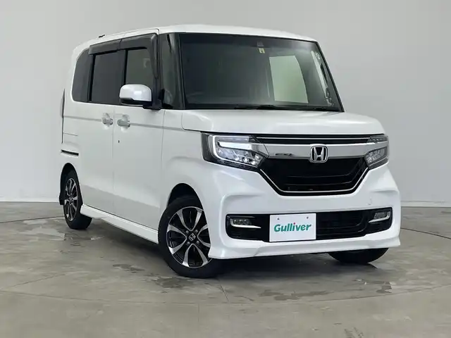 ホンダ Ｎ ＢＯＸ カスタム G L ホンダセンシング 新潟県 2020(令2)年 6.1万km プラチナホワイトパール 純正メモリナビ/（BT/FM/AM/フルセグTV）/バックカメラ/ステアリングスイッチ/両側パワースライドドア/前後ドライブレコーダー/シーケンシャルウィンカー/エンジンスターター/サンシェード/電格ミラー/ドアバイザー/ETC/スペアキー2本/取扱説明書/保証書/整備記録簿
