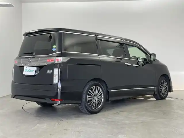 日産 エルグランド 250HWS Sジェットブラック アーバンクロム 埼玉県 2020(令2)年 3.6万km ファントムブラック サンルーフ　純正ナビ　フリップダウンモニター　アラウンドビューモニター　茶レザーシート　ビルトインＥＴＣ　３６０度ドライブレコーダー　レーダークルーズコントロール　シートヒーター　ＬＥＤヘッドライト