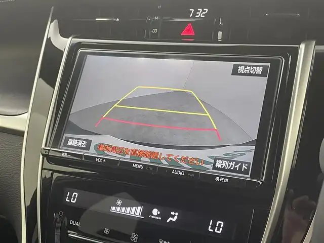 トヨタ ハリアー プレミアム 群馬県 2017(平29)年 4.8万km ブラック 純正9インチナビ/バックカメラ/MTモード付AT/レーダークルーズコントロール/ドライブレコーダー/ETC2.0/パワーシート/シートヒーター/パワーバックドア/オートマチックハイビーム/セーフティセンス/ステアリングリモコン/スマートキー/ABS/レーンキープアシスト/横滑り防止装置/盗難防止装置/SRSエアバッグ（運転席/助手席/サイド/カーテン）/ハーフレザーシート/純正18インチアルミホイール/禁煙車