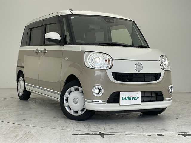 ダイハツ ムーヴ キャンバス G メイクアップ VS SAⅢ 沖縄県 2021(令3)年 1.7万km パールホワイトⅢ/ナチュラルベージュマイカメタリック 2トーン 純正ナビ(ＮＳＺＮ－Ｘ７１Ｄ)/(フルセグＴＶ　Ｂｌｕｅｔｏｏｔｈ　ＣＤ　ＤＶＤ　ＡＭ　ＦＭ)/パノラマモニター/両側パワースライドドア/ＥＴＣ/ドライブレコーダー/ＵＳＢ入力端子/ＨＤＭＩ/シートヒーター/スマートキー/ステアリングスイッチ/アイドリングストップ/オートライト/オートマチックハイビーム/ＬＥＤヘッドライト/純正フロアマット