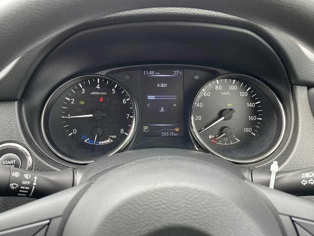 日産 エクストレイル ハイブリッド 20S 新潟県 2021(令3)年 5.1万km ダークメタルグレー 4WD/純正SDナビ/CD/DVD/BT/フルセグテレビ/全方位カメラ/ETC/ドライブレコーダー/衝突被害軽減ブレーキ/レーンキープアシスト/レーダークルーズコントロール/革シート/パワーシート/MTモード付きAT/ステアリングスイッチ/スマートキー/プッシュスタート/LEDヘッドライト/オートライト/オートハイビーム/純正17インチアルミホイール