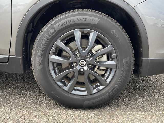 日産 エクストレイル ハイブリッド 20S 新潟県 2021(令3)年 5.1万km ダークメタルグレー 4WD/純正SDナビ/CD/DVD/BT/フルセグテレビ/全方位カメラ/ETC/ドライブレコーダー/衝突被害軽減ブレーキ/レーンキープアシスト/レーダークルーズコントロール/革シート/パワーシート/MTモード付きAT/ステアリングスイッチ/スマートキー/プッシュスタート/LEDヘッドライト/オートライト/オートハイビーム/純正17インチアルミホイール