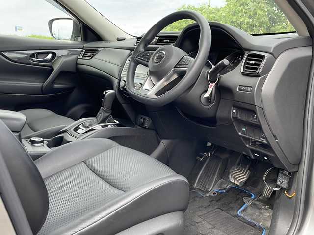 日産 エクストレイル ハイブリッド 20S 新潟県 2021(令3)年 5.1万km ダークメタルグレー 4WD/純正SDナビ/CD/DVD/BT/フルセグテレビ/全方位カメラ/ETC/ドライブレコーダー/衝突被害軽減ブレーキ/レーンキープアシスト/レーダークルーズコントロール/革シート/パワーシート/MTモード付きAT/ステアリングスイッチ/スマートキー/プッシュスタート/LEDヘッドライト/オートライト/オートハイビーム/純正17インチアルミホイール