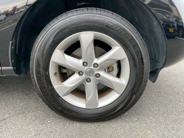 日産 ムラーノ 250XL FOUR 岩手県 2009(平21)年 3.6万km スーパーブラック 純正ナビ/BT/CD/DVD/クルーズコントロール/電動リアゲート/社外GPSレーダー/前方ドラレコ/ETC/フロアマット/純正アルミホイール/オートライト