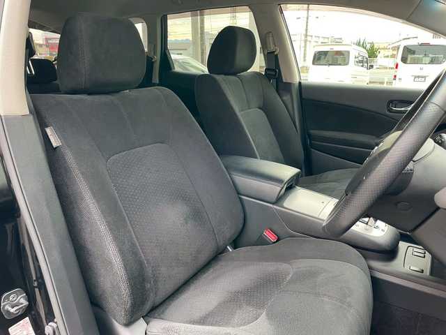 日産 ムラーノ 250XL FOUR 岩手県 2009(平21)年 3.6万km スーパーブラック 純正ナビ/BT/CD/DVD/クルーズコントロール/電動リアゲート/社外GPSレーダー/前方ドラレコ/ETC/フロアマット/純正アルミホイール/オートライト