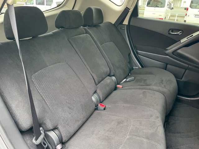 日産 ムラーノ 250XL FOUR 岩手県 2009(平21)年 3.6万km スーパーブラック 純正ナビ/BT/CD/DVD/クルーズコントロール/電動リアゲート/社外GPSレーダー/前方ドラレコ/ETC/フロアマット/純正アルミホイール/オートライト