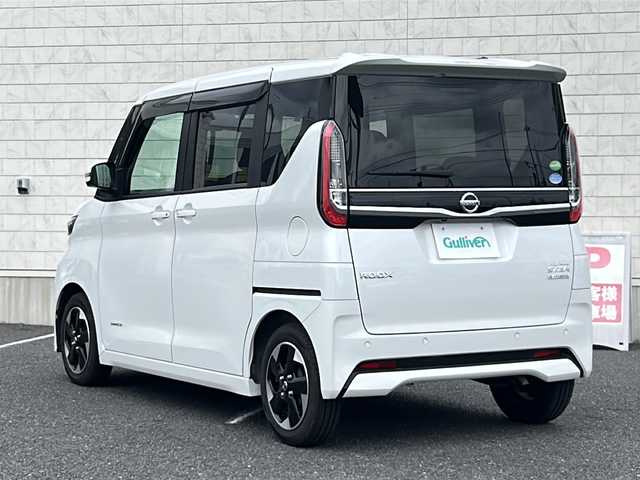 日産 ルークス HWS X プロパイロットED 千葉県 2020(令2)年 2.1万km ホワイトパール 純正９インチナビフルセグTV/（CD/DVD/SD/SDREC/Bluetooth)/アラウンドビューカメラ/両側パワースライドドア/プロパイロット/レーダークルーズコントロール/エマージェンシーブレーキシステム/LEDヘッドライト/LEDフォグランプ/オートハイビーム/レーンキープアシスト/アイドリングストップ/電動パーキングブレーキ/オートブレーキホールド/取扱説明書/保証書