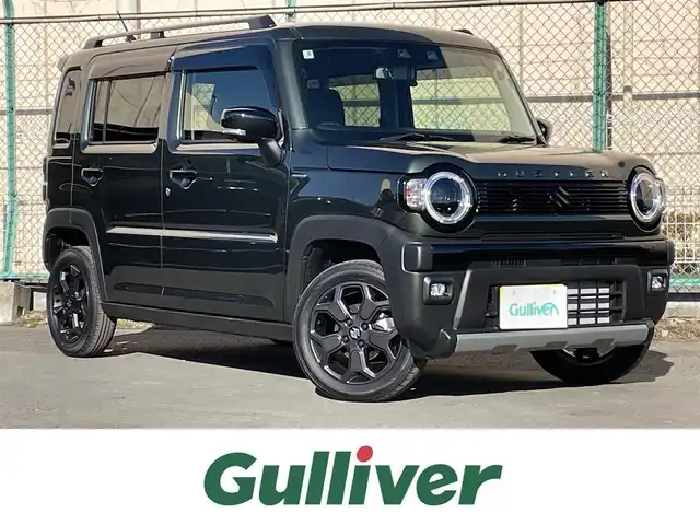 スズキ ハスラー タフワイルド・ターボ 東京都 2025(令7)年 0.2万km クールカーキPM 純正ナビ/バックカメラ/フルセグTV/スズキセーフティセンス/・デュアルカメラブレーキサポート/・誤発進抑制機能/・車線逸脱警報機能・抑制機能/・ふらつき警報機能/・先行車発進お知らせ機能/・アダプティブクルーズコントロール/ETC/ミラー型ドライブレコーダー/社外AW15インチ/純正AWタイヤ付き4本セット車載/革調シートカバー/柿本スポーツマフラー/純正フロアマット/パドルシフト/純正サイドバイザー