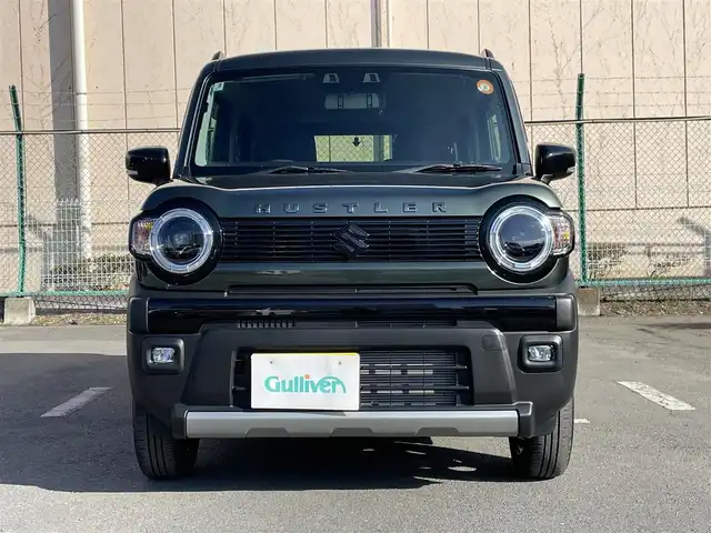 スズキ ハスラー タフワイルド・ターボ 東京都 2025(令7)年 0.2万km クールカーキPM 純正ナビ/バックカメラ/フルセグTV/スズキセーフティセンス/・デュアルカメラブレーキサポート/・誤発進抑制機能/・車線逸脱警報機能・抑制機能/・ふらつき警報機能/・先行車発進お知らせ機能/・アダプティブクルーズコントロール/ETC/ミラー型ドライブレコーダー/社外AW15インチ/純正AWタイヤ付き4本セット車載/革調シートカバー/柿本スポーツマフラー/純正フロアマット/パドルシフト/純正サイドバイザー