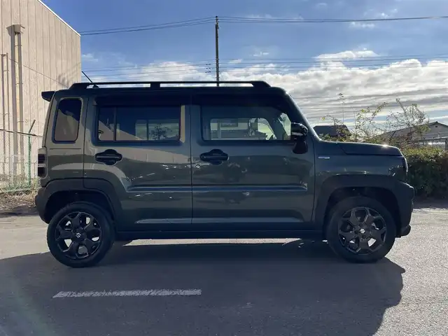 スズキ ハスラー タフワイルド・ターボ 東京都 2025(令7)年 0.2万km クールカーキPM 純正ナビ/バックカメラ/フルセグTV/スズキセーフティセンス/・デュアルカメラブレーキサポート/・誤発進抑制機能/・車線逸脱警報機能・抑制機能/・ふらつき警報機能/・先行車発進お知らせ機能/・アダプティブクルーズコントロール/ETC/ミラー型ドライブレコーダー/社外AW15インチ/純正AWタイヤ付き4本セット車載/革調シートカバー/柿本スポーツマフラー/純正フロアマット/パドルシフト/純正サイドバイザー