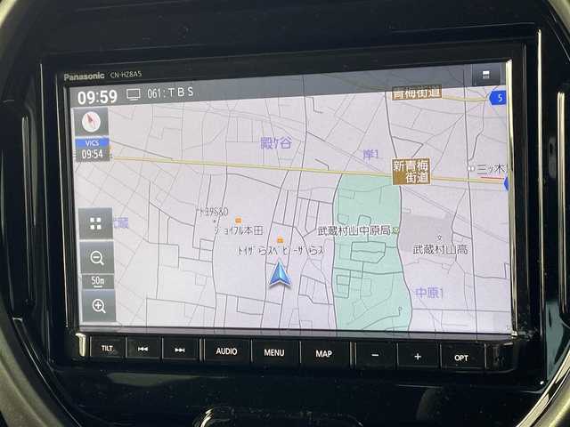 スズキ ハスラー タフワイルド・ターボ 東京都 2025(令7)年 0.2万km クールカーキPM 純正ナビ/バックカメラ/フルセグTV/スズキセーフティセンス/・デュアルカメラブレーキサポート/・誤発進抑制機能/・車線逸脱警報機能・抑制機能/・ふらつき警報機能/・先行車発進お知らせ機能/・アダプティブクルーズコントロール/ETC/ミラー型ドライブレコーダー/社外AW15インチ/純正AWタイヤ付き4本セット車載/革調シートカバー/柿本スポーツマフラー/純正フロアマット/パドルシフト/純正サイドバイザー