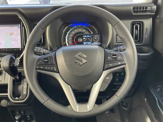 スズキ ハスラー タフワイルド・ターボ 東京都 2025(令7)年 0.2万km クールカーキPM 純正ナビ/バックカメラ/フルセグTV/スズキセーフティセンス/・デュアルカメラブレーキサポート/・誤発進抑制機能/・車線逸脱警報機能・抑制機能/・ふらつき警報機能/・先行車発進お知らせ機能/・アダプティブクルーズコントロール/ETC/ミラー型ドライブレコーダー/社外AW15インチ/純正AWタイヤ付き4本セット車載/革調シートカバー/柿本スポーツマフラー/純正フロアマット/パドルシフト/純正サイドバイザー