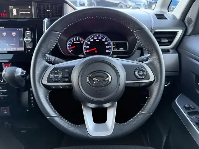 ダイハツ トール カスタムG ターボ 東京都 2021(令3)年 1.5万km パールホワイトⅢ 社外メモリナビ/パノラミックビューモニター/両側パワースライドドア/ETC/ドライブレコーダー/スマートキー/LEDヘッドライト/スマートアシスト/衝突軽減ブレーキ/レーンキープアシスト/レーダークルーズコントロール/コーナーセンサー/ステアリングスイッチ/純正15インチAW