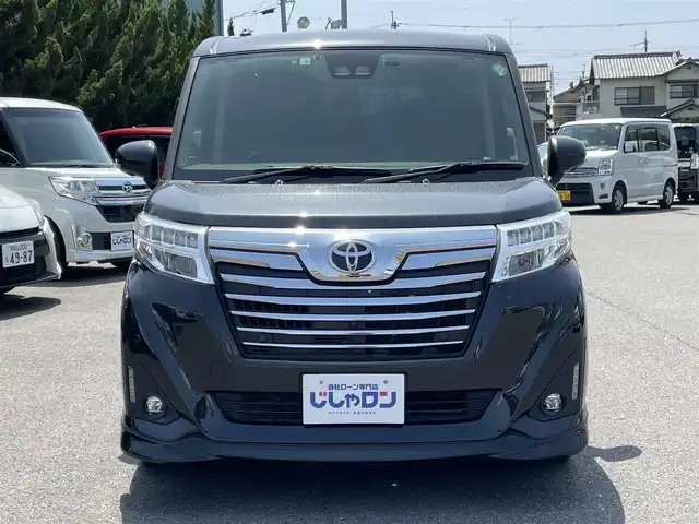 トヨタ ルーミー カスタムG 和歌山県 2020(令2)年 7.3万km ブラックマイカメタリック (株)IDOMが運営する【じしゃロン和歌山店】の自社ローン専用車両になります。こちらは現金またはオートローンご利用時の価格です。自社ローンご希望の方は別途その旨お申付け下さい/純正ナビ/CD/DVD/SD/Bluetooth/フルセグTV/クルーズコントロール/エマージェンシーブレーキ/横滑り防止装置/前後コーナーセンサー/オートマチックハイビーム/バック、フロント、全方位カメラ/ETC2.0