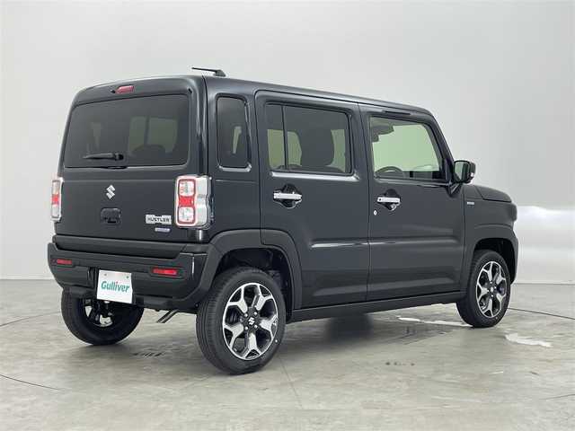 スズキ ハスラー HYBRID X 埼玉県 2025(令7)年 0.1万km未満 ブルーイッシュブラックパール3 届出済未使用車　/純正９インチナビ　/CD DVD 地デジＴＶ Bluetooth/全方位モニター　/スズキセーフティサポート/衝突軽減ブレーキ/レーダークルーズコントロール/レーンキープアシスト/クリアランスソナー /シートヒーター　　/LEDオートライト　/スマートキー/純正アルミホイール