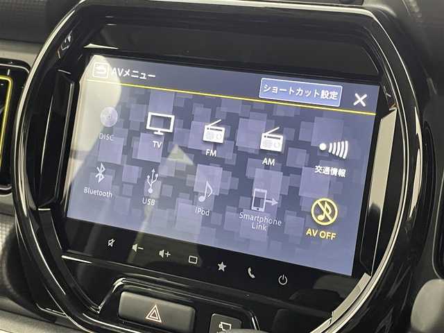 スズキ ハスラー HYBRID X 埼玉県 2025(令7)年 0.1万km未満 ブルーイッシュブラックパール3 届出済未使用車　/純正９インチナビ　/CD DVD 地デジＴＶ Bluetooth/全方位モニター　/スズキセーフティサポート/衝突軽減ブレーキ/レーダークルーズコントロール/レーンキープアシスト/クリアランスソナー /シートヒーター　　/LEDオートライト　/スマートキー/純正アルミホイール