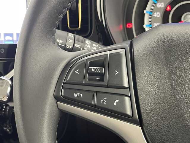 スズキ ハスラー HYBRID X 埼玉県 2025(令7)年 0.1万km未満 ブルーイッシュブラックパール3 届出済未使用車　/純正９インチナビ　/CD DVD 地デジＴＶ Bluetooth/全方位モニター　/スズキセーフティサポート/衝突軽減ブレーキ/レーダークルーズコントロール/レーンキープアシスト/クリアランスソナー /シートヒーター　　/LEDオートライト　/スマートキー/純正アルミホイール