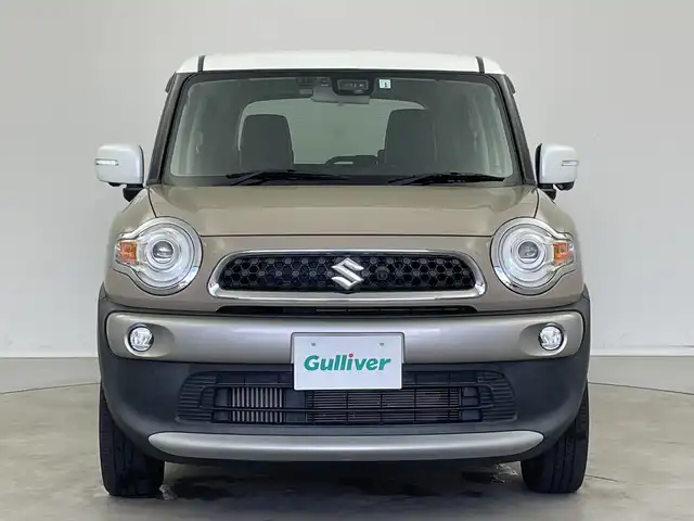 スズキ クロスビー HYBRID MZ 新潟県 2018(平30)年 7.1万km キャラバンアイボリーパールメタリック/ホワイト 2トーンルーフ ワンオーナー/４WD/ターボ/全方位モニター/スズキセーフティサポート/デュアルセンサーブレーキサポート/車線逸脱警報/ハイビームアシスト/リヤパーキングセンサー/誤発進抑制機能/後退時ブレーキアシスト/ヒルディセントコントロール/クルーズコントロール/パドルシフト/シートヒーター/純正ナビ/（CD/DVD/フルセグ/SD/USB/Bluetooth）/ETC/LEDヘッドライト/純正16インチアルミホイール