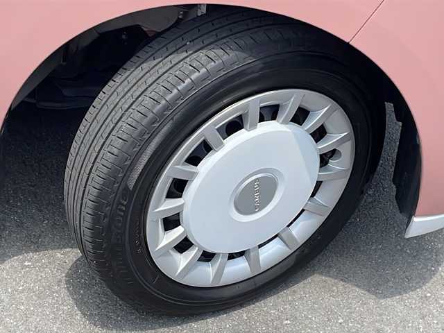 ダイハツ ムーヴ キャンバス ストライプス G ターボ 長野県 2023(令5)年 2.8万km シャイニングホワイトパール/アプリコットピンクメタリック ターボ/両側パワースライドドア/スマートキー/プッシュスタート/バックカメラ/LEDヘッドライト/スマートアシスト/フォグランプ