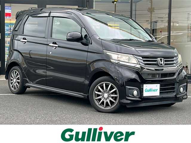 ホンダ Ｎ ＷＧＮ カスタム G 茨城県 2014(平26)年 7.5万km プレミアムゴールドパープルパール 横滑り防止装置/純正ナビ（SD/CD/DVD/FM/AM/Bluetooth)/ETC/14インチ純正アルミホイール/ドライブレコーダー（前方）/AAC/アイドリングストップ/バックカメラ/オートライト/純正フロアマット/スマートキー