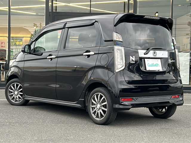 ホンダ Ｎ ＷＧＮ カスタム G 茨城県 2014(平26)年 7.5万km プレミアムゴールドパープルパール 横滑り防止装置/純正ナビ（SD/CD/DVD/FM/AM/Bluetooth)/ETC/14インチ純正アルミホイール/ドライブレコーダー（前方）/AAC/アイドリングストップ/バックカメラ/オートライト/純正フロアマット/スマートキー