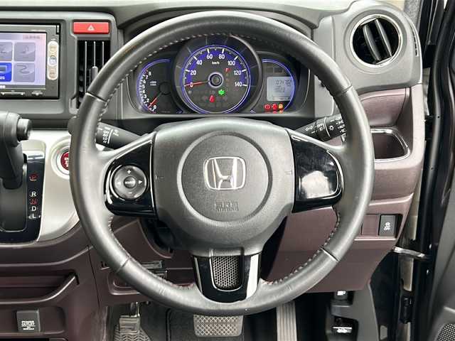 ホンダ Ｎ ＷＧＮ カスタム G 茨城県 2014(平26)年 7.5万km プレミアムゴールドパープルパール 横滑り防止装置/純正ナビ（SD/CD/DVD/FM/AM/Bluetooth)/ETC/14インチ純正アルミホイール/ドライブレコーダー（前方）/AAC/アイドリングストップ/バックカメラ/オートライト/純正フロアマット/スマートキー