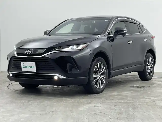 トヨタ ハリアー G 群馬県 2022(令4)年 3.1万km ブラック 純正９インチディスプレイオーディオ　ナビキット　バックカメラ　パワーバックドア　ＢＳＭ　レーダークルーズコントロール　ＬＥＤライト　純正１８インチＡＷ　デジタルインナーミラー　ＥＴＣ２．０　禁煙車