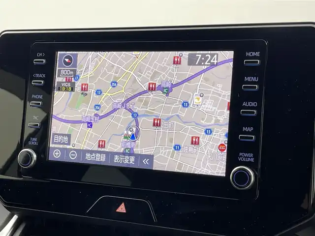 トヨタ ハリアー G 群馬県 2022(令4)年 3.1万km ブラック 純正９インチディスプレイオーディオ　ナビキット　バックカメラ　パワーバックドア　ＢＳＭ　レーダークルーズコントロール　ＬＥＤライト　純正１８インチＡＷ　デジタルインナーミラー　ＥＴＣ２．０　禁煙車