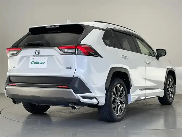 トヨタ ＲＡＶ４ ハイブリッドG 愛知県 2023(令5)年 3.9万km プラチナホワイトパールマイカ 純１０型ナビ　モデリスタ　デジイン　全方位カメラ　ＢＳＭ　電動リヤゲート　セーフティセンス　衝突軽減　オートハイビーム　追従クルコン　電子パーキング　ＥＴＣ２．０　ドラレコ　ステアヒーター