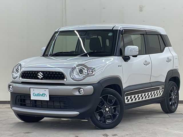 スズキ クロスビー HYBRID MX 道央・札幌 2018(平30)年 6.2万km ピュアホワイトP /4WD//純正フルセグナビ/（CD/DVD/SD/BT/AM/FM）//クルーズコントロール//ダウンヒルアシスト//SNOWモード//SPORTモード//衝突軽減ブレーキ//コーナーセンサー//全方位モニター//バックカメラ//ドアバイザー//前両席シートヒーター//冬タイヤAW積込有り