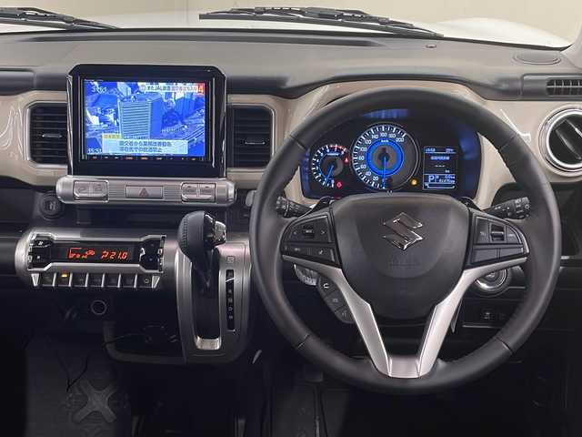 スズキ クロスビー HYBRID MX 道央・札幌 2018(平30)年 6.2万km ピュアホワイトP /4WD//純正フルセグナビ/（CD/DVD/SD/BT/AM/FM）//クルーズコントロール//ダウンヒルアシスト//SNOWモード//SPORTモード//衝突軽減ブレーキ//コーナーセンサー//全方位モニター//バックカメラ//ドアバイザー//前両席シートヒーター//冬タイヤAW積込有り