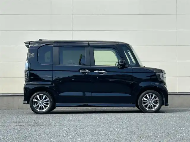 ホンダ Ｎ ＢＯＸ カスタム L 茨城県 2022(令4)年 5.5万km クリスタルブラックパール 純正メモリナビ/純正ドライブレコーダー(前方)/純正AW/フルセグ/バックカメラ/レーダークルーズコントロール/シートヒーター/両側パワースライド/ホンダセンシング/後ろコーナーセンサー/Wエアバック/オートライト/LEDヘッドライト