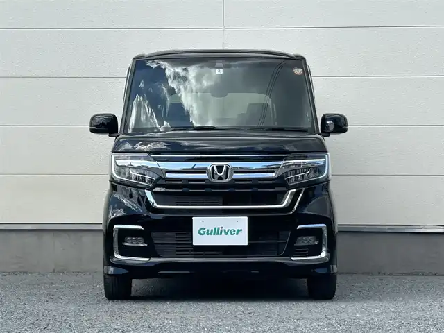 ホンダ Ｎ ＢＯＸ カスタム L 茨城県 2022(令4)年 5.5万km クリスタルブラックパール 純正メモリナビ/純正ドライブレコーダー(前方)/純正AW/フルセグ/バックカメラ/レーダークルーズコントロール/シートヒーター/両側パワースライド/ホンダセンシング/後ろコーナーセンサー/Wエアバック/オートライト/LEDヘッドライト