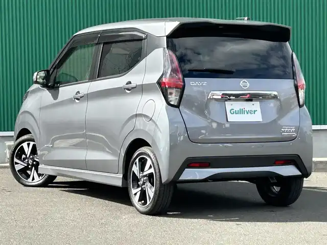 日産 デイズ ハイウェイスターG ターボ 宮城県 2022(令4)年 0.7万km チタニウムグレーメタリック インテリジェントアラウンドビューモニター/＝＝＝/ターボ/インテリジェントエマージェンシーブレーキ/車線逸脱警報/踏み間違い衝突防止アシスト/車線逸脱防止支援システム/前方衝突予測警報/ふらつき警報/標識検知機能/先行車発進お知らせ/コーナーセンサー/純正9インチナビ(MM222D-LE)/フルセグTV/Bluetooth/レコーダーリンク/純正前後ドライブレコーダー/ETC/LEDヘッドライト/フォグランプ/ハイビームアシスト/オートライト/ウインカーミラー/スマートキー＆プッシュスタート/ステアリングスイッチ/スペアキー/保証書
