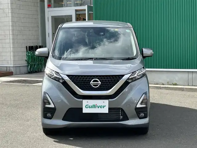 日産 デイズ ハイウェイスターG ターボ 宮城県 2022(令4)年 0.7万km チタニウムグレーメタリック インテリジェントアラウンドビューモニター/＝＝＝/ターボ/インテリジェントエマージェンシーブレーキ/車線逸脱警報/踏み間違い衝突防止アシスト/車線逸脱防止支援システム/前方衝突予測警報/ふらつき警報/標識検知機能/先行車発進お知らせ/コーナーセンサー/純正9インチナビ(MM222D-LE)/フルセグTV/Bluetooth/レコーダーリンク/純正前後ドライブレコーダー/ETC/LEDヘッドライト/フォグランプ/ハイビームアシスト/オートライト/ウインカーミラー/スマートキー＆プッシュスタート/ステアリングスイッチ/スペアキー/保証書