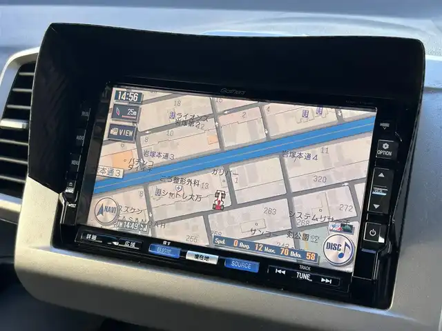 ホンダ フリード FLEX 愛知県 2011(平23)年 12.2万km プレミアムホワイトパール ワンオーナー/左リアパワースライドア/純正HDDナビ〈VXH-112VS〉/・DVD／ワンセグTV/バックカメラ/アンテナ分離型ETC/前方ドライブレコーダー〈FT-DR100S〉/社外レザー調シートカバー/社外15インチAW