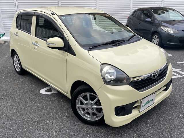 トヨタ ピクシスエポック G SA 千葉県 2014(平26)年 0.5万km コットンアイボリー スマートアシスト/純正SDナビ/ワンセグTV/【CD再生機能　Bluetooth接続】/ドライブレコーダー/革巻きステアリング/ウインカーミラー/純正14インチアルミホイル/スマートキー