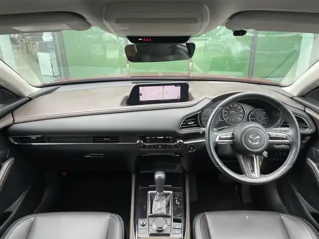 マツダ ＣＸ－３０ XD Lパッケージ 香川県 2019(令1)年 3.6万km ソウルレッドクリスタルM 登録時走行距離：35663km/メーカー純正ナビ/　CD DVD BT フルセグTV/バックカメラ/衝突被害軽減装置/レーンキープアシスト/レーダークルーズコントロール/ブラインドスポットモニター/ヘッドアップディスプレイ/パワーバックドア/LEDヘッドライト/オートライト/MTモード付AT/パドルシフト/革巻きステアリング/レザーシート/シートヒーター/パワーシート/シートメモリ/プッシュスタート/スマートキー