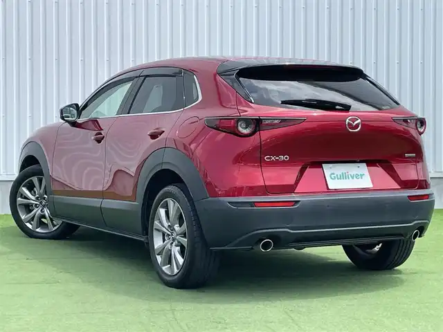 マツダ ＣＸ－３０ XD Lパッケージ 香川県 2019(令1)年 3.6万km ソウルレッドクリスタルM 登録時走行距離：35663km/メーカー純正ナビ/　CD DVD BT フルセグTV/バックカメラ/衝突被害軽減装置/レーンキープアシスト/レーダークルーズコントロール/ブラインドスポットモニター/ヘッドアップディスプレイ/パワーバックドア/LEDヘッドライト/オートライト/MTモード付AT/パドルシフト/革巻きステアリング/レザーシート/シートヒーター/パワーシート/シートメモリ/プッシュスタート/スマートキー