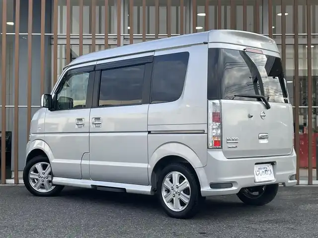 日産 ＮＶ１００クリッパー リオ G 鳥取県 2014(平26)年 8.7万km シルキーシルバーメタリック (株)IDOMが運営する【じしゃロン鳥取店】の自社ローン専用車両になります。こちらは現金またはオートローンご利用時の価格です。自社ローンご希望の方は別途その旨お申付け下さい/４WD/純正ナビ（MJ120D-A）/・Bluetooth接続/・CD/・フルセグTV/ETC/バックカメラ/純正ドライブレコーダー/両側パワースライドドア/純正アルミホイール/純正フロアマット/オートステップ/リモコンキー/フォグランプ/ドアバイザー