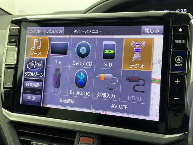 トヨタ ヴォクシー ZS 煌 三重県 2018(平30)年 7.5万km ブラック ＡＬＰＩＮＥ専用１１型ナビ：EX11Z/【CD/DVD/SD/Bluetooth】/地デジ対応テレビ/バックカメラ　/衝突軽減ブレーキ　/両側パワースライドドア　/レーンキープアシスト　/革巻きステア／リモコン　/ＬＥＤヘッドライト/フォグランプ/オートライト/オートハイビーム機能　/背面テーブル　/リアロールサンシェード/ロック連動ウィンカーミラー/ビルトインETC