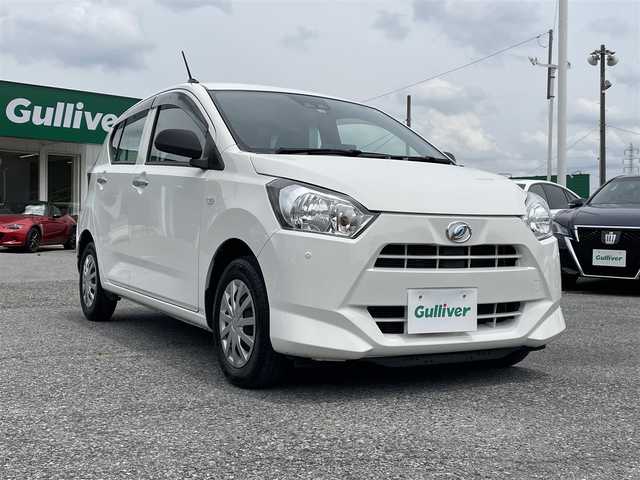 ダイハツ ミラ イース L SAⅢ 千葉県 2020(令2)年 3.4万km ホワイト スマートアシストIII/社外SDナビ【AVIC-RZ003】/キーレスキー/オートマチックハイビーム/前後コーナーセンサー/アイドリングストップ/社外ドライブレコーダー【DN-CDR】/ドアバイザー