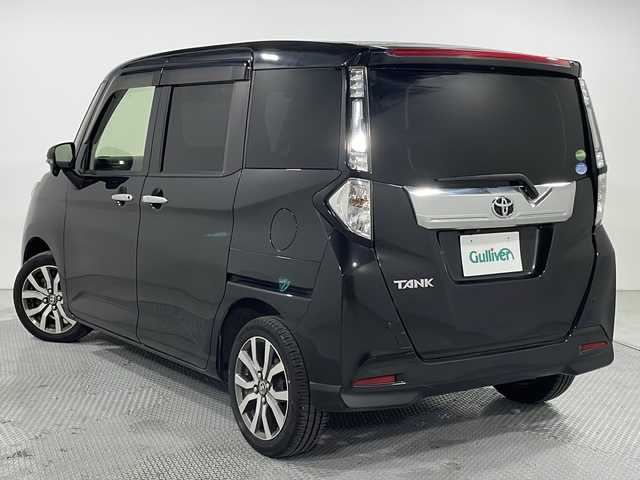 トヨタ タンク カスタムG－T 広島県 2017(平29)年 5.5万km ブラックマイカメタリック 禁煙/純正ナビ/両側パワースライドドア/バックカメラ/スマートアシスト/・衝突回避支援ブレーキ/・車線逸脱警報/・誤発進抑制機能/リアコーナーセンサー/クルーズコントロール/LEDヘッドランプ/フォグランプ/オートライト/純正アルミホイール/スマートキー/ETC/前後ドライブレコーダー