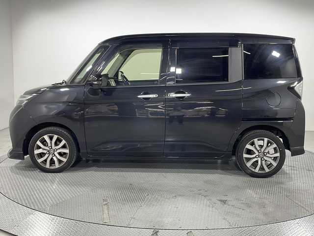 トヨタ タンク カスタムG－T 広島県 2017(平29)年 5.5万km ブラックマイカメタリック 禁煙/純正ナビ/両側パワースライドドア/バックカメラ/スマートアシスト/・衝突回避支援ブレーキ/・車線逸脱警報/・誤発進抑制機能/リアコーナーセンサー/クルーズコントロール/LEDヘッドランプ/フォグランプ/オートライト/純正アルミホイール/スマートキー/ETC/前後ドライブレコーダー