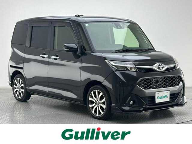 トヨタ タンク カスタムG－T 兵庫県 2017(平29)年 5.5万km ブラックマイカメタリック 純正ナビ/両側パワースライドドア/バックカメラ/スマートアシスト/・衝突回避支援ブレーキ/・車線逸脱警報/・誤発進抑制機能/リアコーナーセンサー/クルーズコントロール/LEDヘッドランプ/フォグランプ/オートライト/純正アルミホイール/スマートキー/ETC/前後ドライブレコーダー