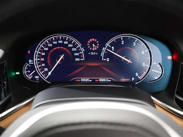 ＢＭＷ ７４０ｄ xDrive Mスポーツ 静岡県 2018(平30)年 3.6万km パール 衝突軽減ブレーキ　/茶革　/ハーマンカードン　/ＡＣＣ　/ＬＥＤ　/３６０°カメラ　/ＳＲ　/ＨＵＤ　/ジェスチャーコントロール　/パワーシート／ヒーター／エアー／メモリ　/パドルシフト　/純正ナビＴＶ　/ドラレコ