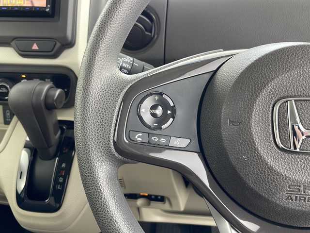 ホンダ Ｎ ＢＯＸ G L ホンダセンシング 道央・札幌 2019(平31)年 5.3万km プラチナホワイトパール ・４WD / ホンダセンシング/・アダプティブクルーズコントロール/・衝突軽減ブレーキ/・レーンキープアシスト/・社外ナビ（MDV-502BT）/・Bluetooth/CD/DVD/・USB/フルセグTV/・バックカメラ/・片側パワースライドドア/・シートヒーター運転席/助手席/・LEDヘッドライト/オートライト/・オートマチックハイビーム/・純正キー　一体型エンジンスターター/・横滑り防止装置/・盗難防止装置/・ABS/・ETC