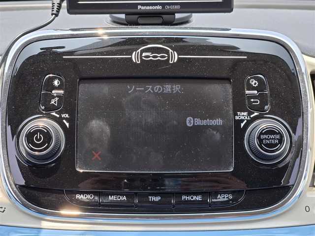 フィアット ５００ ツインエア ポップ 鹿児島県 2016(平28)年 7.8万km ブルーヴォラーレ ナビ　/ＴＶ　/ＢｌｕｅＴｏｏｔｈ接続　/ドライブレコーダー　/ＥＴＣ　/ベンチシート　/純正アルミホイール　/Ｗ＋サイドエアバッグ　/カーテンエアバッグ　/リモコンキー　/ＵＳＢ入力端子 /横滑り防止装置　/盗難防止装置