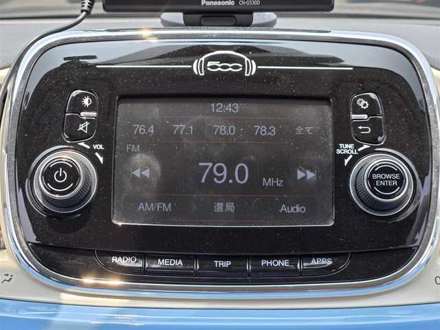 フィアット ５００ ツインエア ポップ 鹿児島県 2016(平28)年 7.8万km ブルーヴォラーレ ナビ　/ＴＶ　/ＢｌｕｅＴｏｏｔｈ接続　/ドライブレコーダー　/ＥＴＣ　/ベンチシート　/純正アルミホイール　/Ｗ＋サイドエアバッグ　/カーテンエアバッグ　/リモコンキー　/ＵＳＢ入力端子 /横滑り防止装置　/盗難防止装置